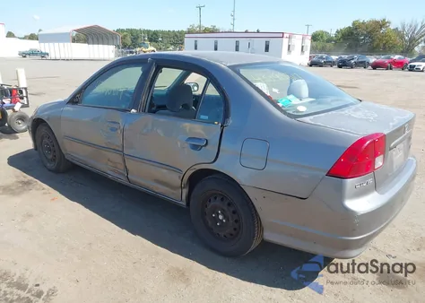 2005 Honda Civic Lx from USA, damaged, VIN 2HGES16515H539367
